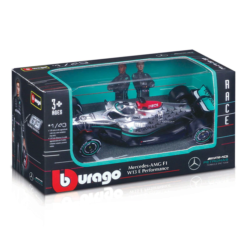Miniatura Fórmula 1 Mercedes-AMG W13 #44 Lewis Hamilton