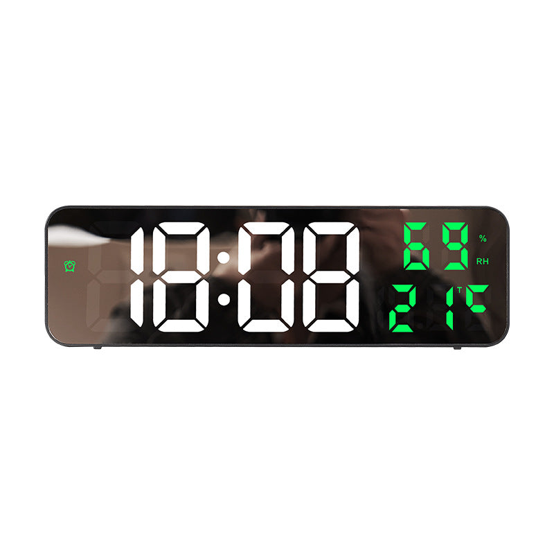 Relógio de Parede Digital LED verde