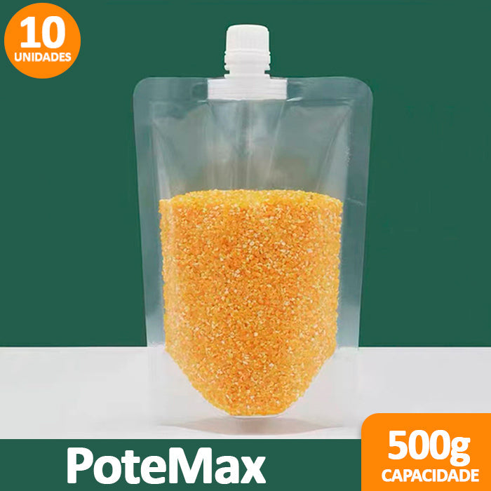 PoteMax - Potes de Armazenamento Reutilizável